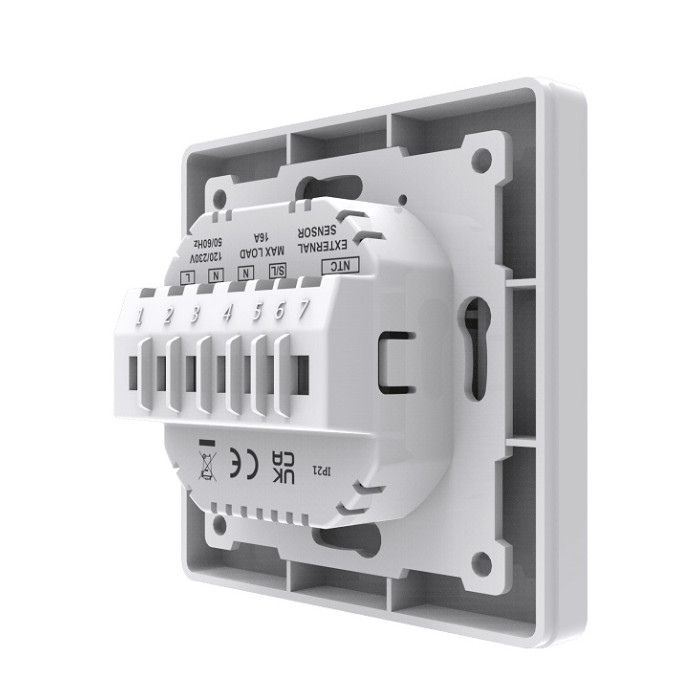 Wi-Fi Терморегулятор  Іn-Therm PWT 029 Wi-Fi White