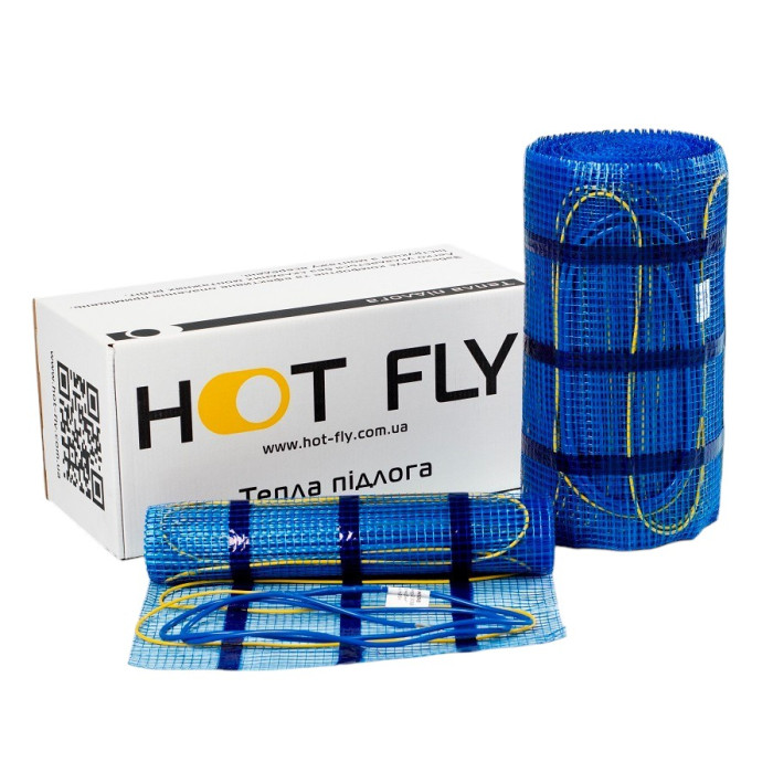 Тепла підлога під плитку Нагрівальний мат Hot-Fly HFM