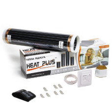 Інфрачервона тепла підлога комплект Heat Plus + терморегулятор