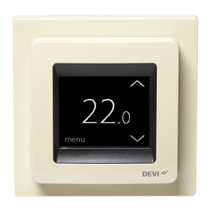Програмований Терморегулятор DeviReg Touch Ivory