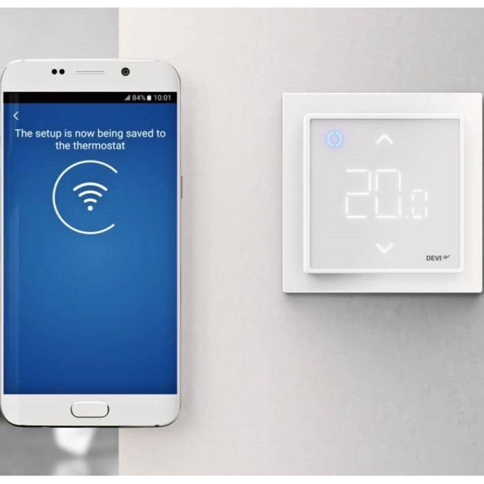 Wi-FI Терморегулятор Devireg Smart (White)