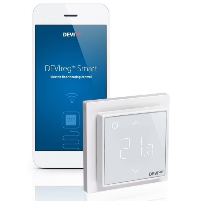 Wi-FI Терморегулятор Devireg Smart (White)
