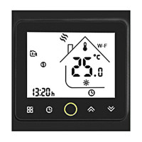 Чорний програмований Терморегулятор In-Therm PWT-002 Wi-Fi