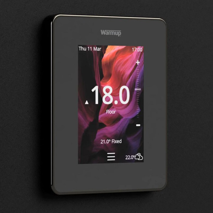 Wi-FI Терморегулятор Warmup 6iE (Black)