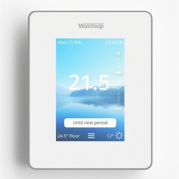 Wi-FI Терморегулятор Warmup 6iE (White)