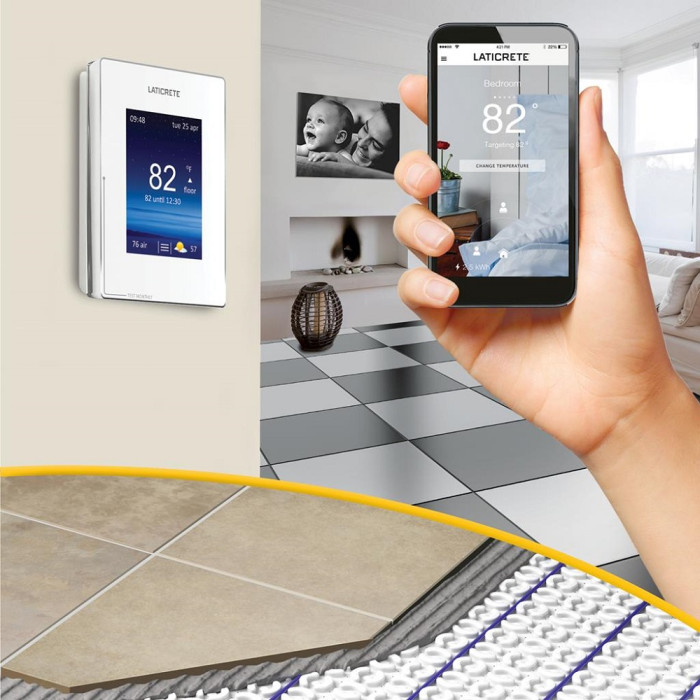 Wi-FI Терморегулятор Warmup 6iE (White)