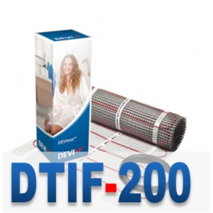 Нагрівальний мат DEVImat DTIF-200 (Данія)