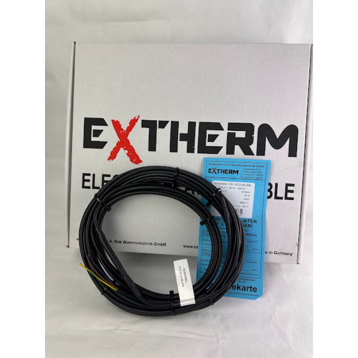 Тепла підлога Extherm ETC ECO 20 (Німеччина) кабель під плитку.