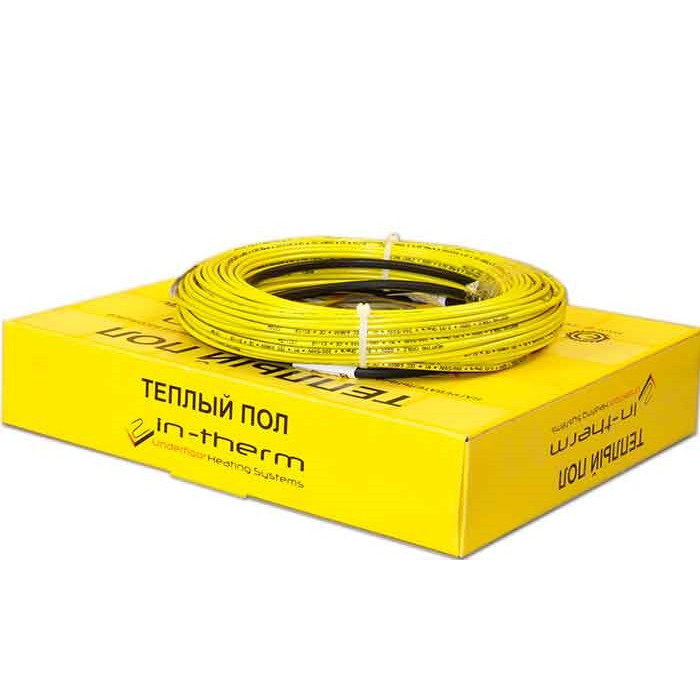 Тепла  підлога In-Therm ADSV 20 (Чехія) Нагрівальний кабель під плитку