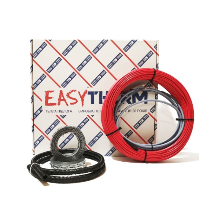 Тепла підлога кабель Easytherm EC-18 (Латвія) під плитку