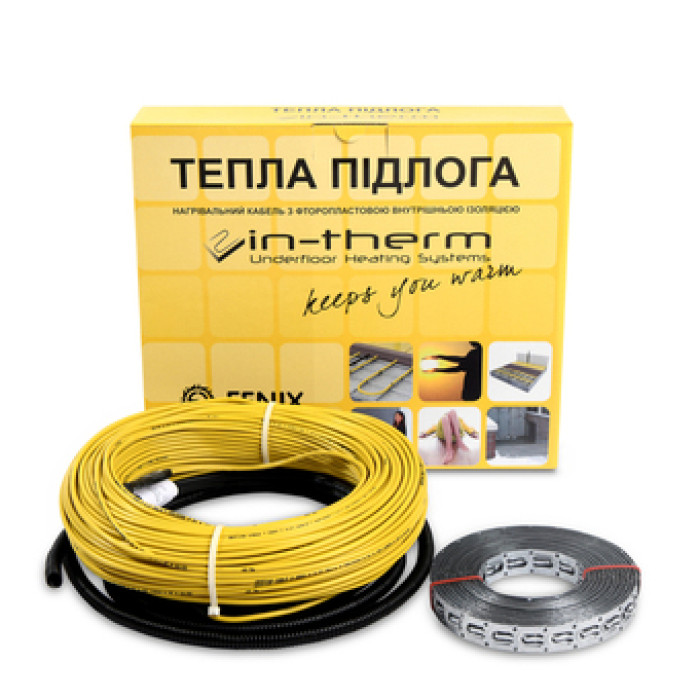Тепла  підлога In-Therm ADSV 20 (Чехія) Нагрівальний кабель під плитку
