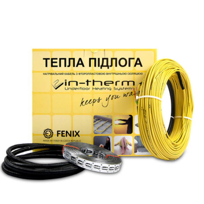 Тепла  підлога In-Therm ADSV 20 (Чехія) Нагрівальний кабель під плитку