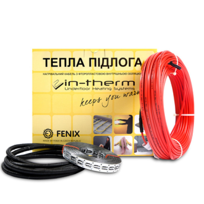 Тепла підога In-Therm ECO (Чехія) кабель під плитку