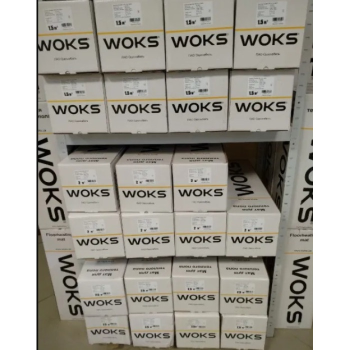 Мат для теплої підлоги під плитку Woks
