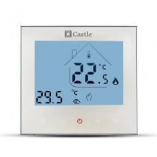 Терморегулятор програмований Castle AC605H (Білий)