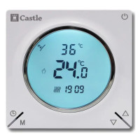 Терморегулятор програмований Castle AC829H (Білий)