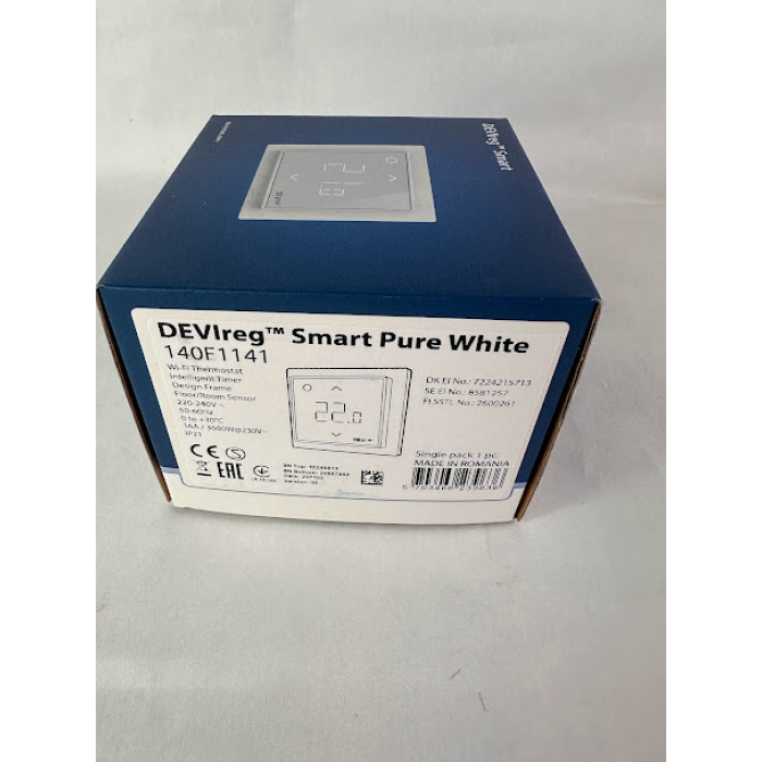 Wi-FI Терморегулятор Devireg Smart (White)