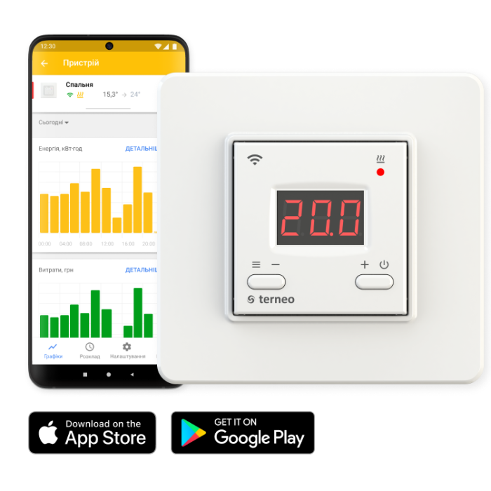 Терморегулятор Terneo AX Wi-Fi (DS Electronics)  